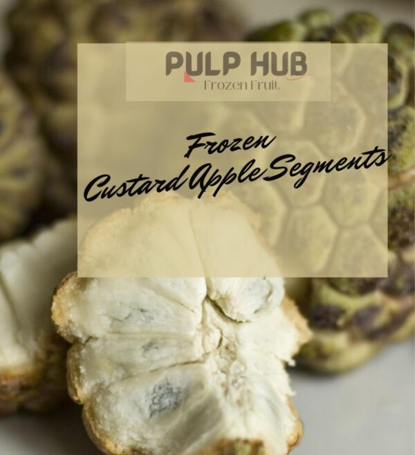 Frozen Custard Apple Segments