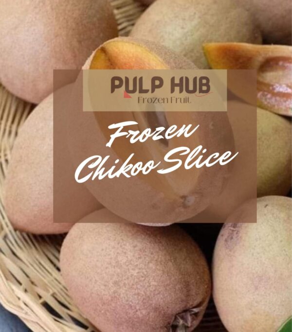 Frozen Chickoo Slice