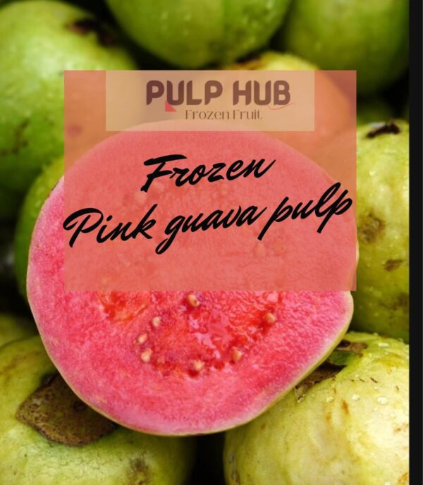 Frozen Pink Guava Pulp