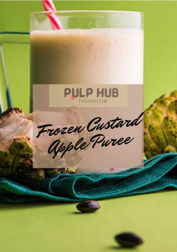 Frozen Custard Apple Puree