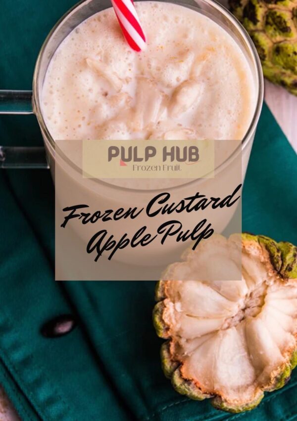 Frozen Custard Apple Pulp