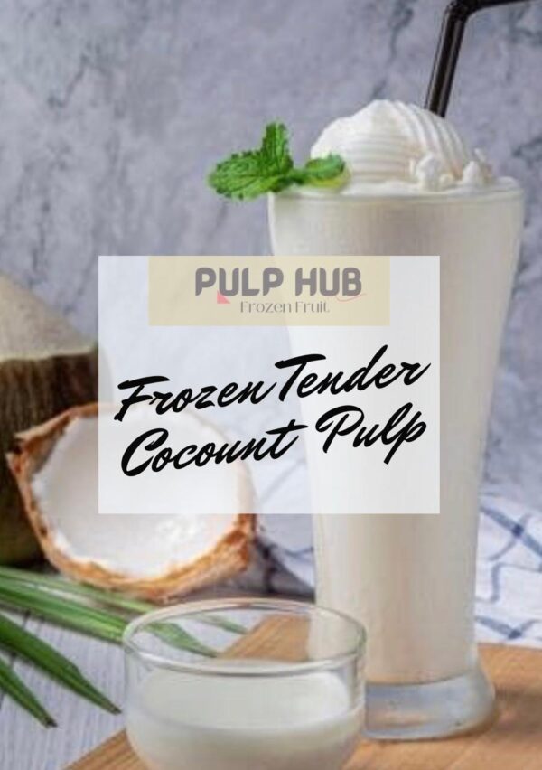 Frozen Tender Coconut Pulp